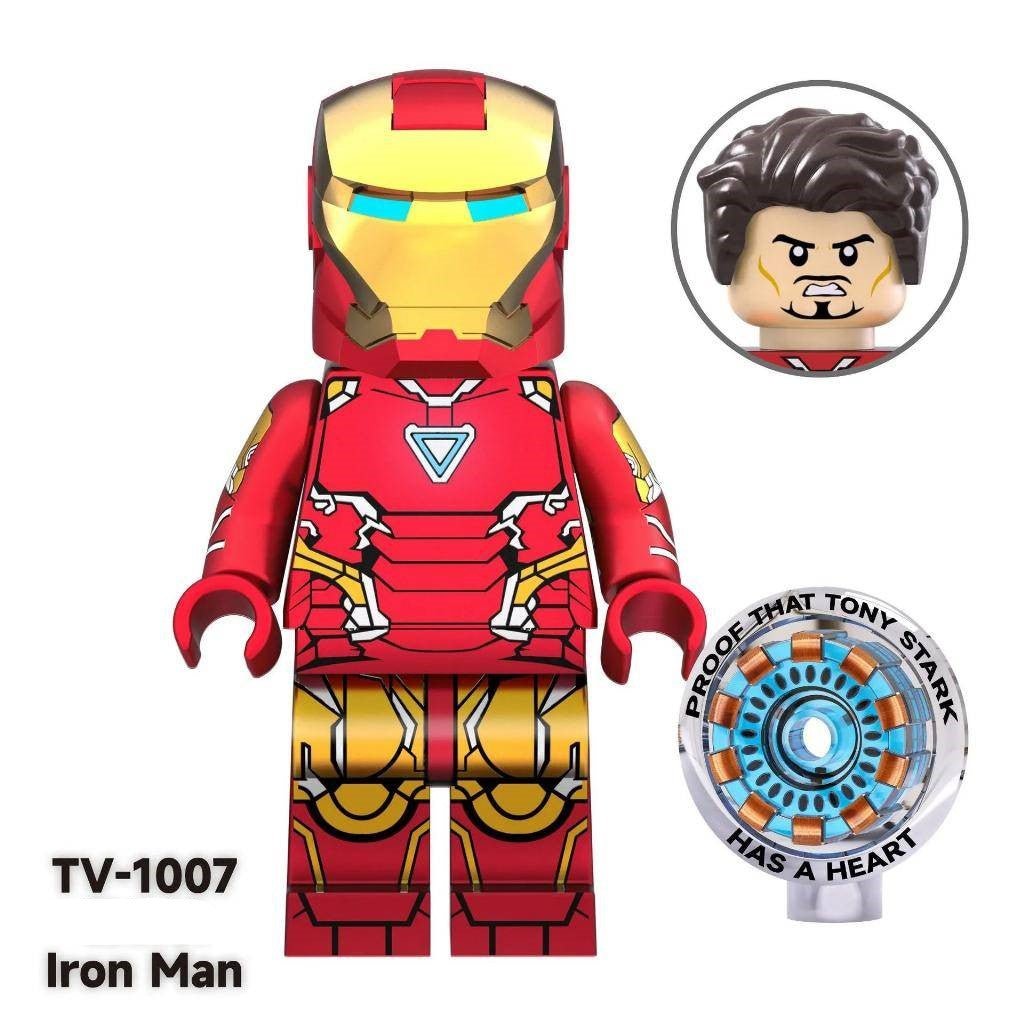 Marvel Lego Custom Minifigure - Iron Man