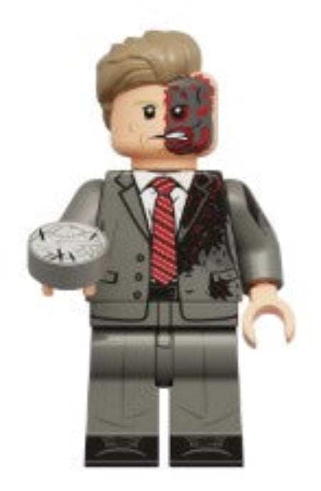 DC Lego Custom Minifigure - Two Face