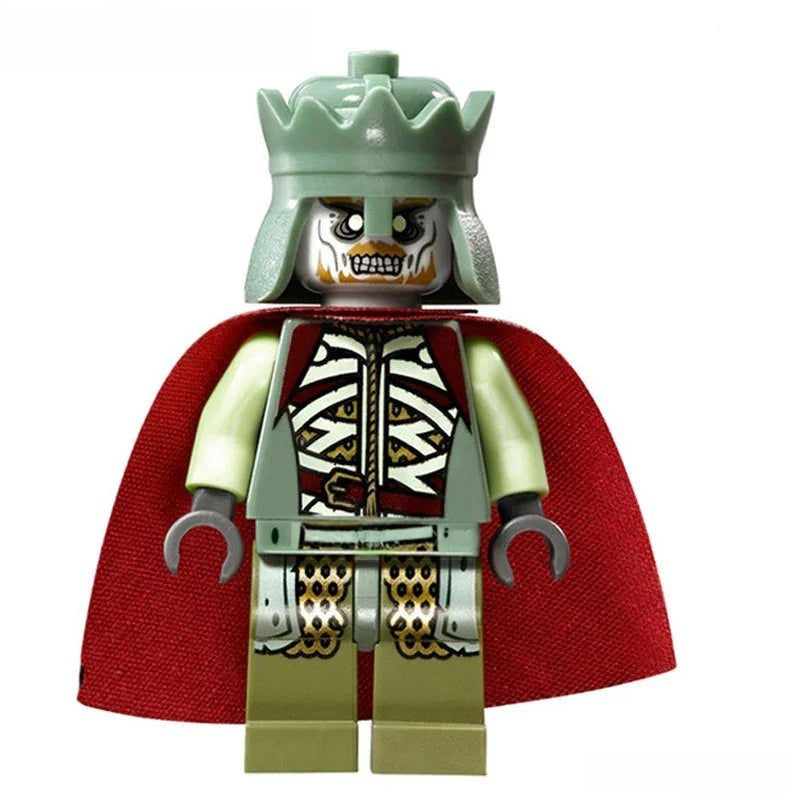 Movies Lego Custom Minifigure - King of the Dead Lord of The Rings