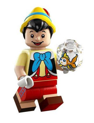 Disney Lego Custom Minifigure - Pinocchio