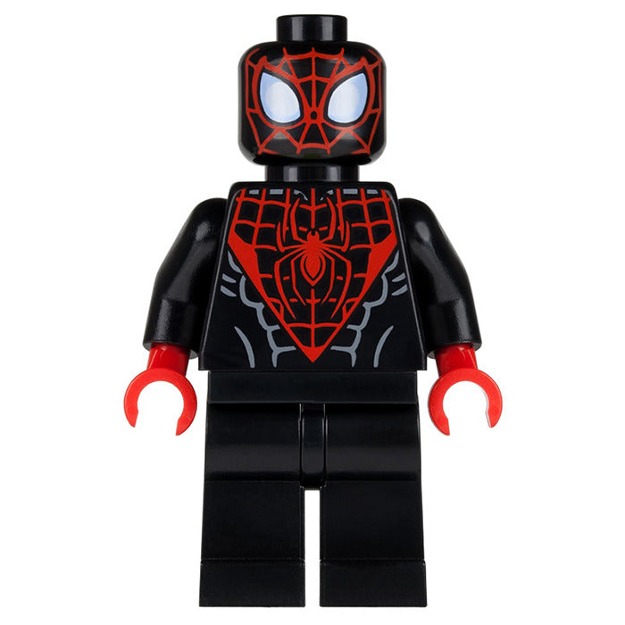 Marvel Lego Custom Minifigure - Miles Morales (Spider-Man)