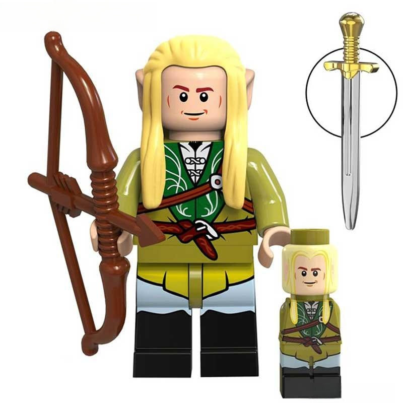 Movies Lego Custom Minifigure - Legolas from Lord of The Rings