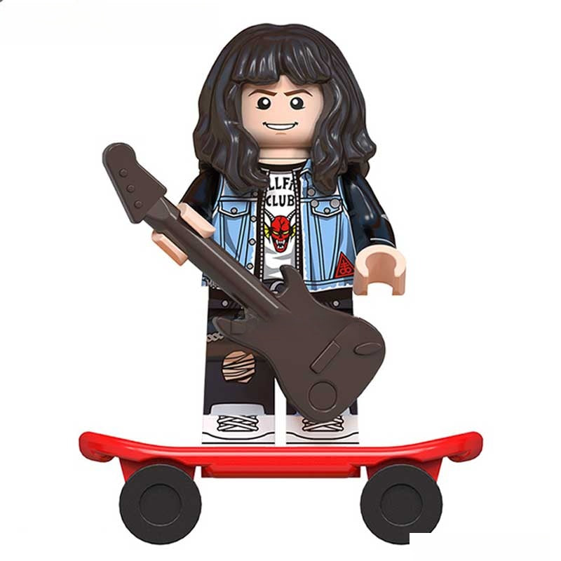 TV Lego Custom Minifigure - Eddie Munson Stranger Things