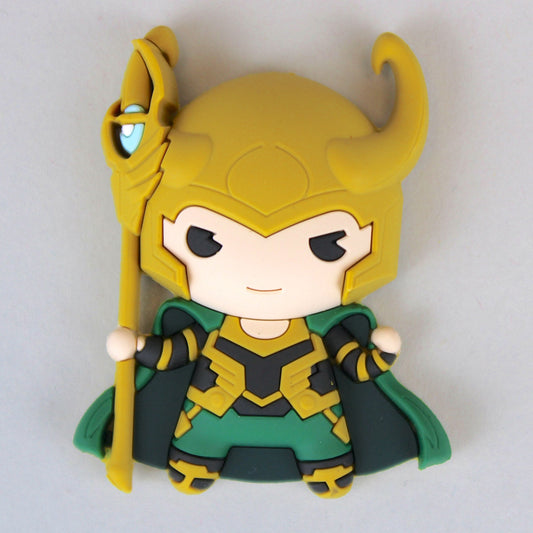 Marvel Loki Chibi 3D Foam Magnet