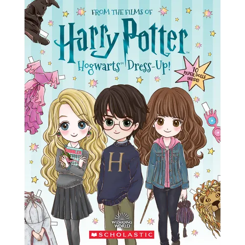 Harry Potter Paperback Book - Hogwarts Dress-Up!
