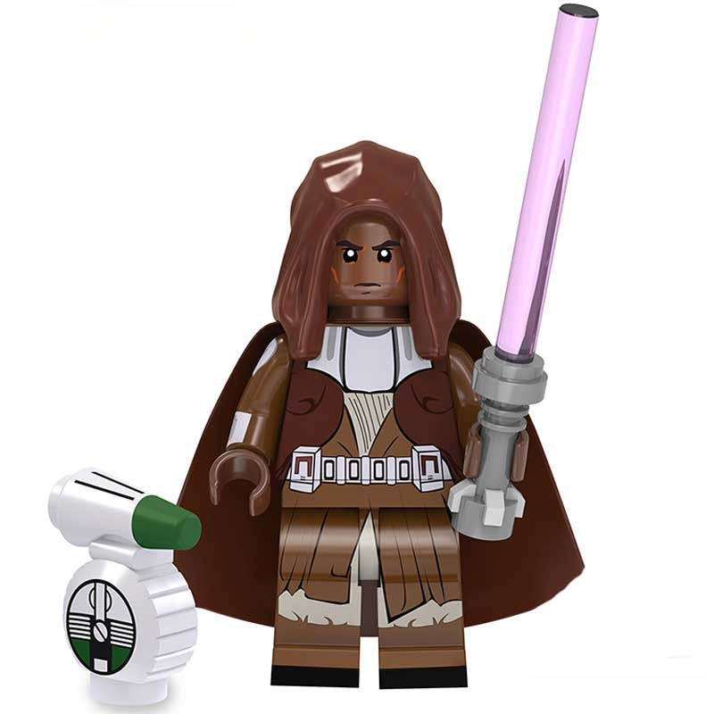 Star Wars Lego Custom Minifigure - Mace Windu 2