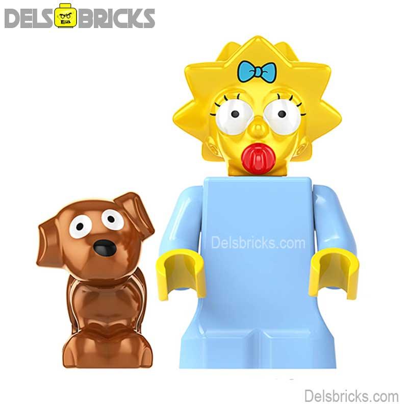 Simpsons Lego Custom Minifigure - Maggie Simpson