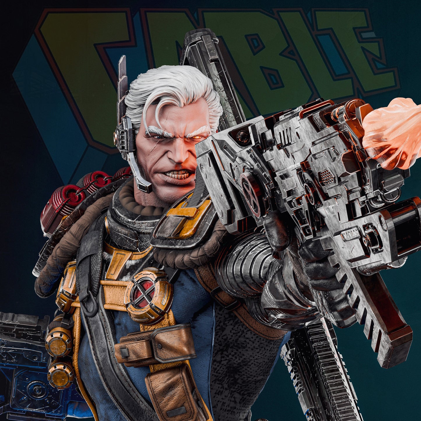 Marvel Comics Statue - Cable (1:6 Scale)