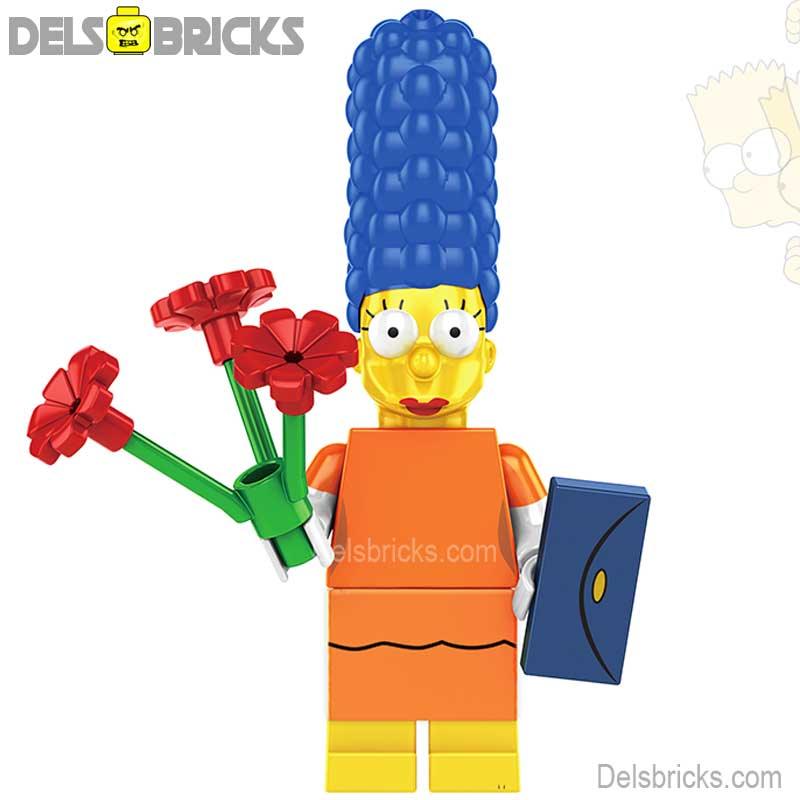 Simpsons Lego Custom Minifigure - Marge Simpson 2