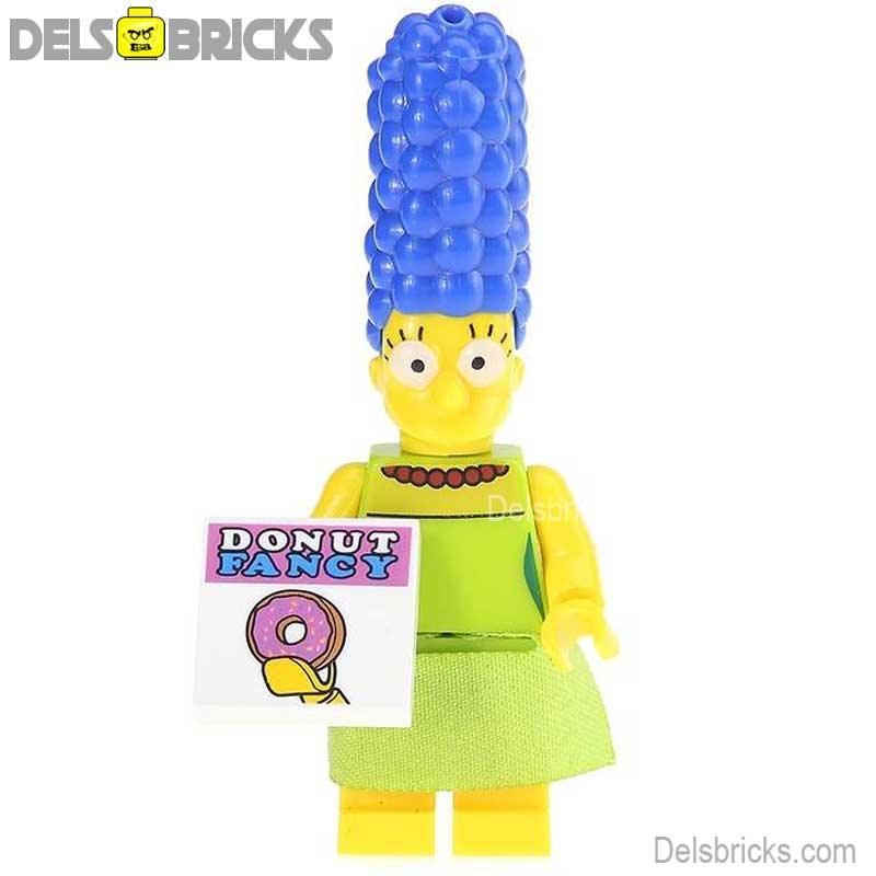 Simpsons Lego Custom Minifigure - Marge Simpson