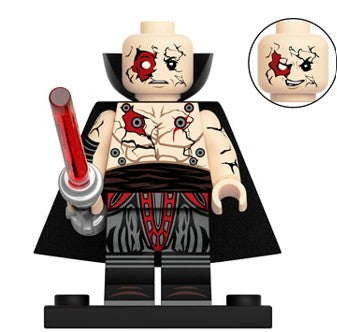 Star Wars Lego Custom Minifigure - Darth Sion