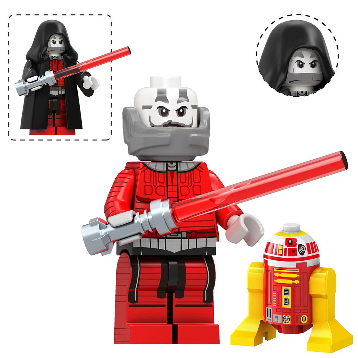 Star Wars Lego Custom Minifigure - Darth Malak