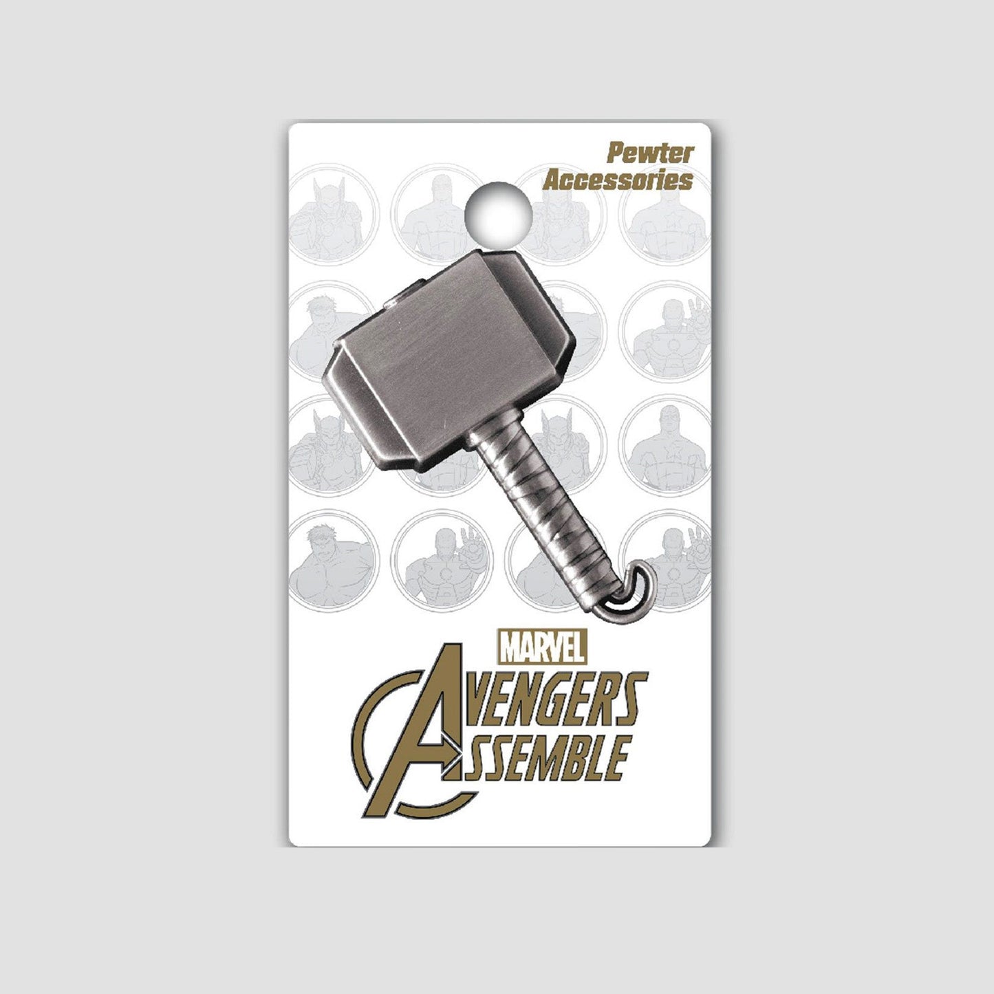 Marvel Thor Hammer Mjolnir Pewter Pin