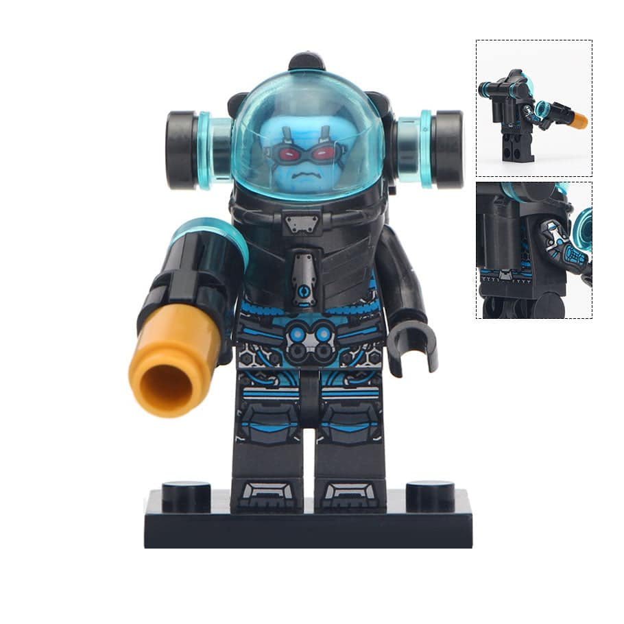 DC Lego Custom Minifigure - Mr Freeze