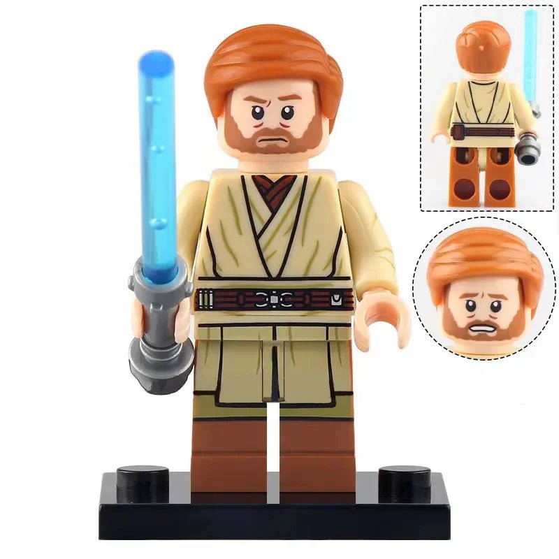 Star Wars Lego Custom Minifigure - Obi Wan Kenobi 3