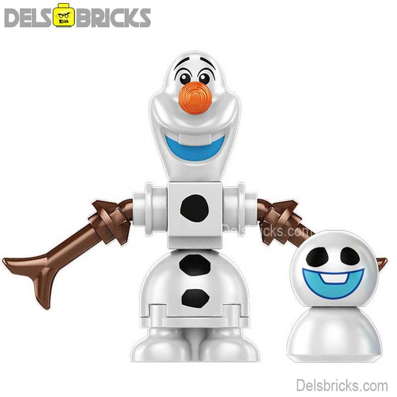 Disney Lego Custom Minifigure - Olaf (Frozen)