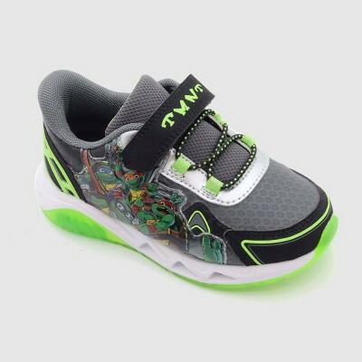 TMNT Sneakers Green/Gray Adjustable Strap