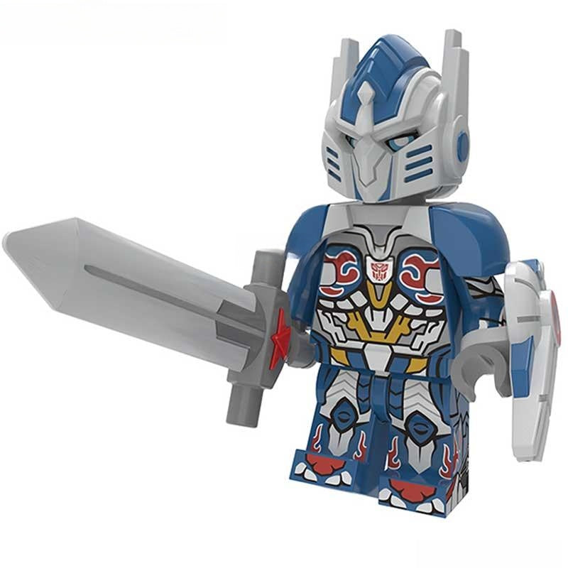 Transformers Lego Custom Minifigure - Optimus Prime Knight