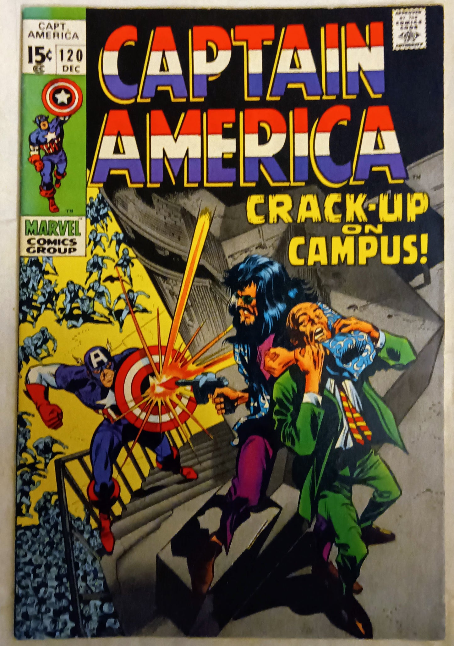 Captain America #120, Marvel Comics (December 1969, Good)
