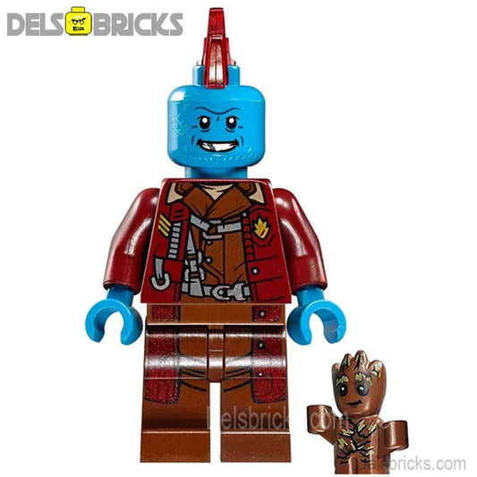 Marvel Lego Custom Minifigure - Yondu Odonta (Guardians of the Galaxy)
