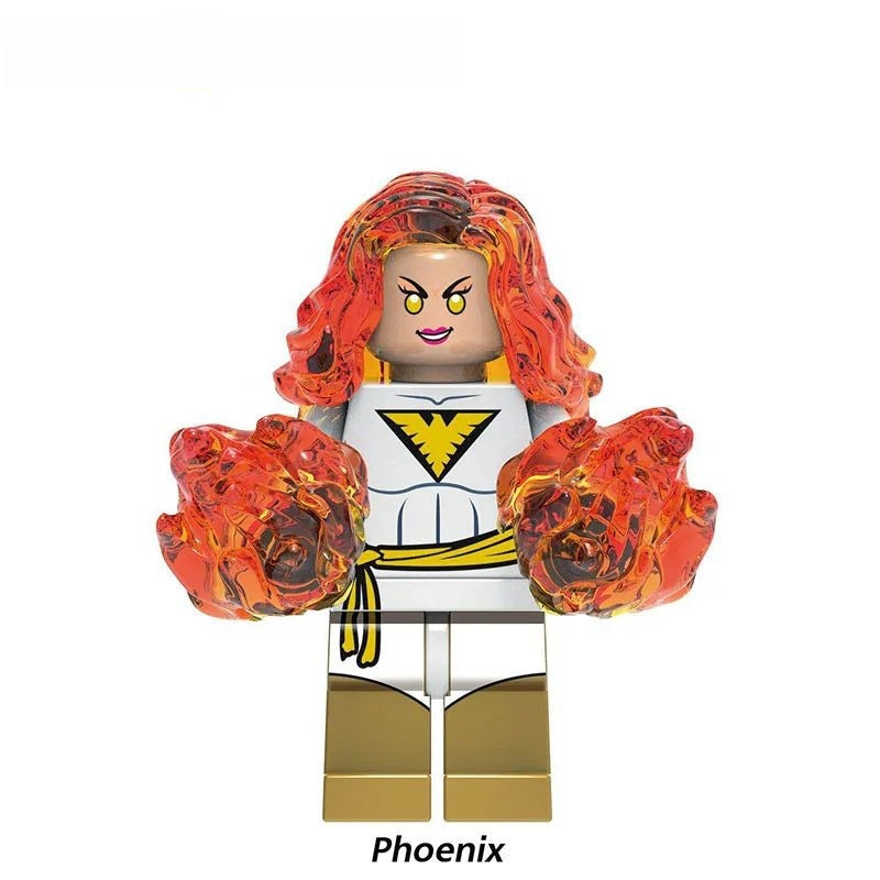 Marvel Lego Custom Minifigure - Phoenix X-Men