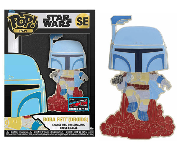 Star Wars Funko Enamel Pin - Boba Fett (2022 NYCC Exclusive)