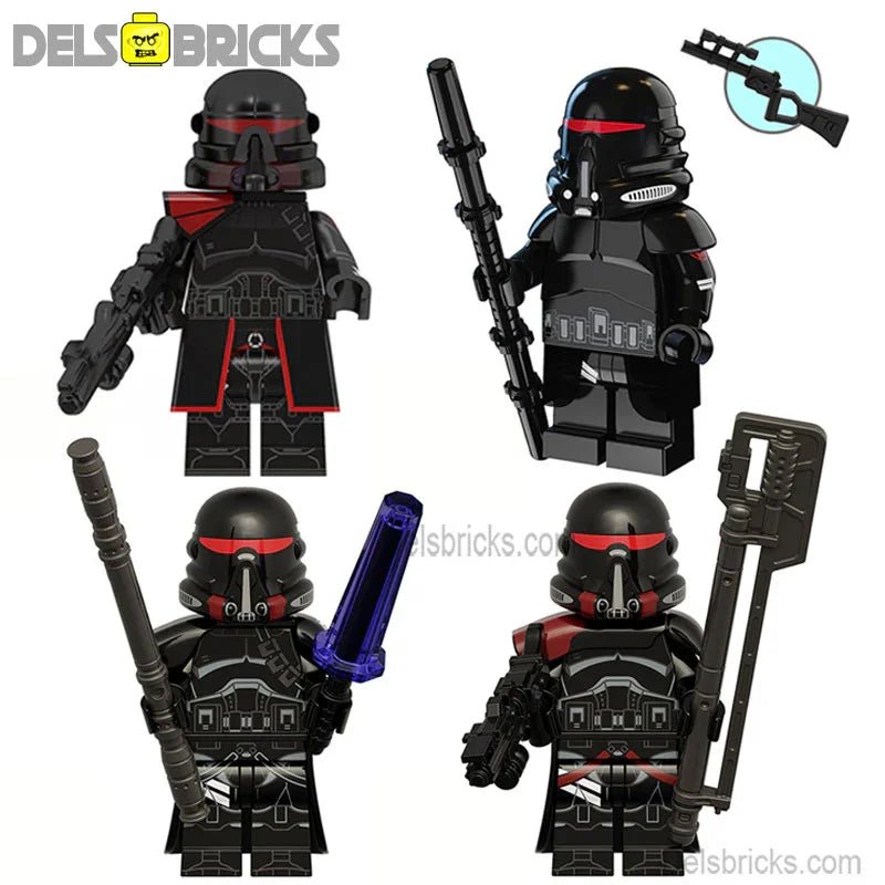 Star Wars Lego Custom Minifigure Set - Purge Troopers