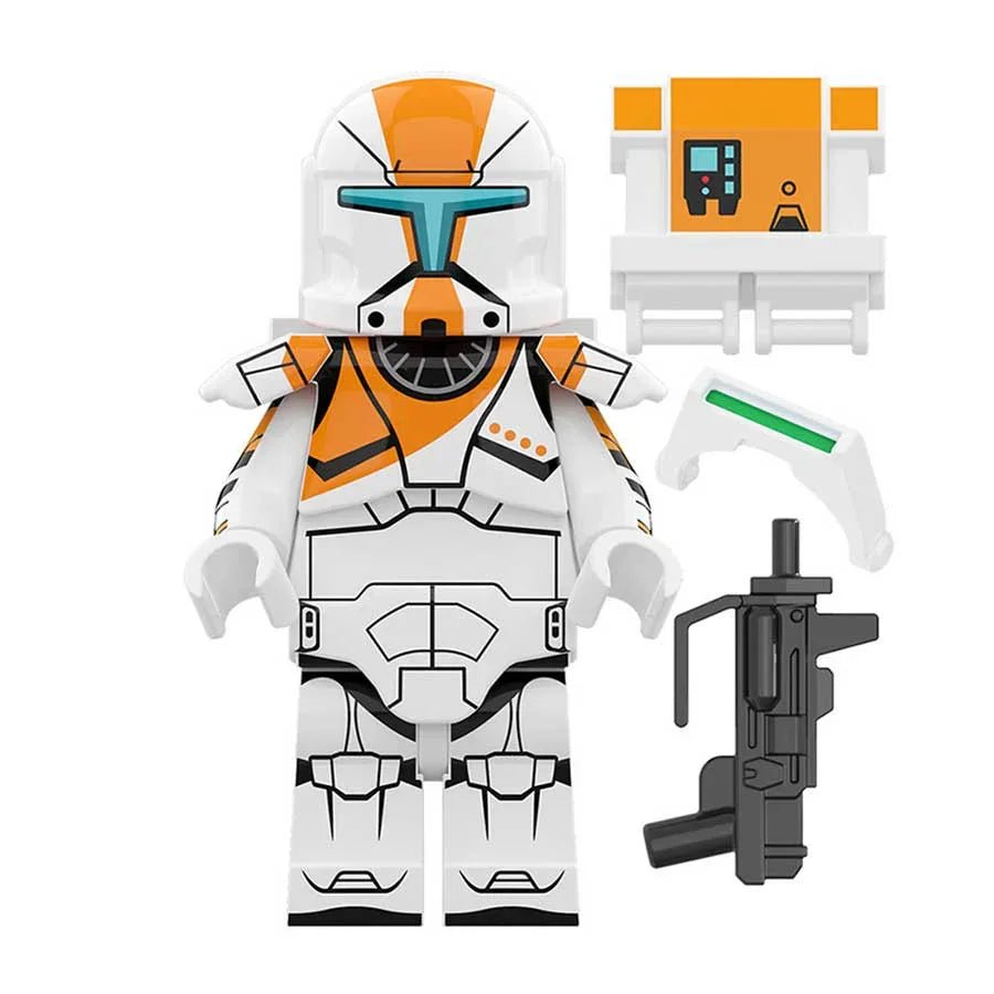 Star Wars Lego Custom Minifigure - RC1138 Clone Commando "Boss" Delta Squad