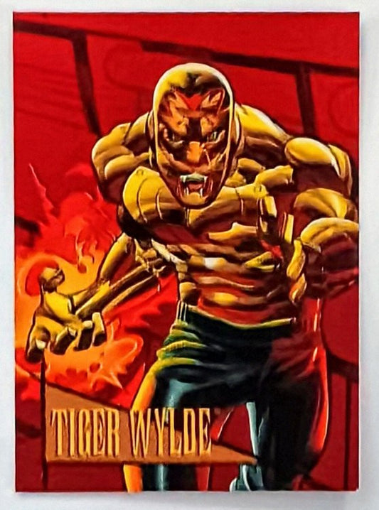 Marvel Universe Card - 1993 #F9 Tiger Wylde (Foil)