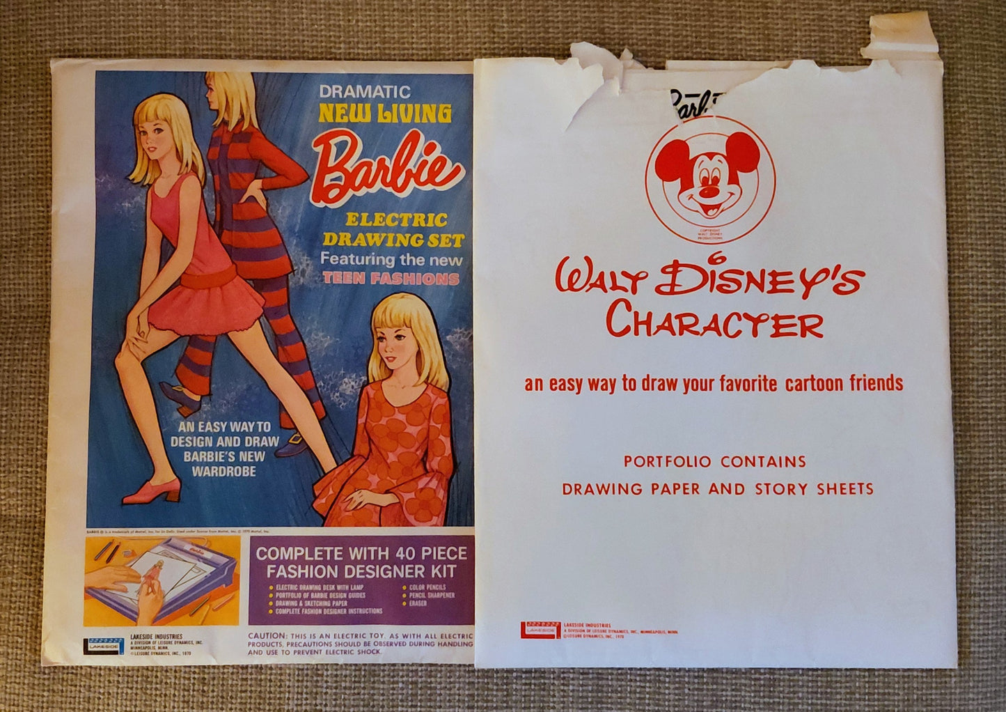 Barbie Electric Drawing Set