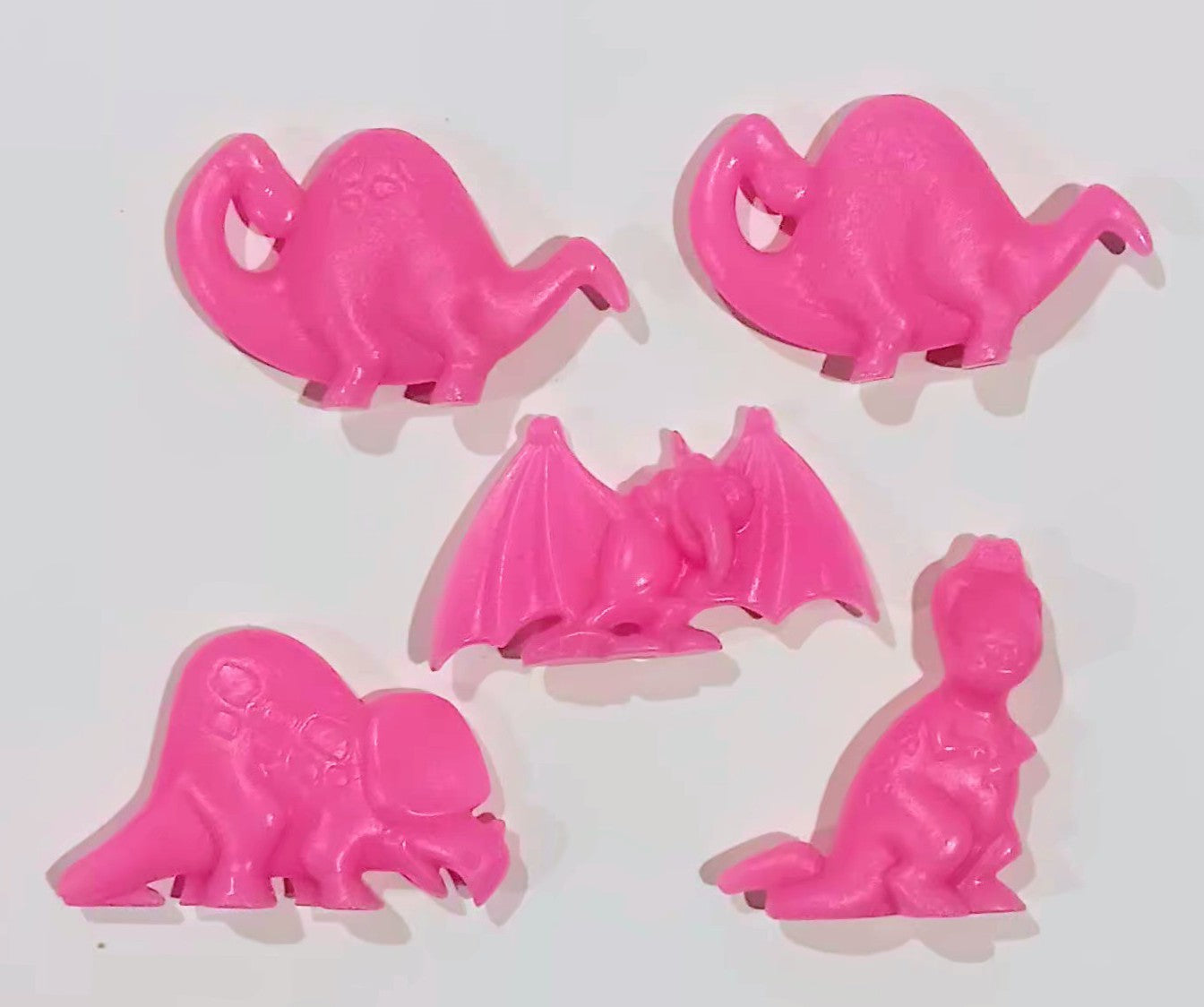 Flintstones PVC figure set - Color Changing Dinosaurs