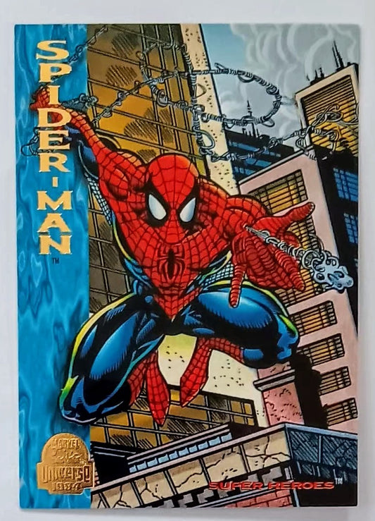 Marvel Universe Card - 1994 #130 Spider-Man