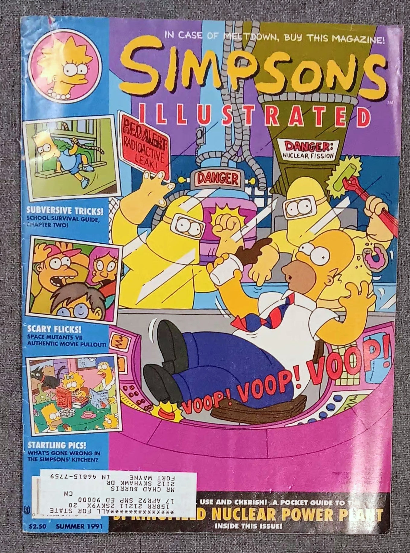 Simpsons Illustrated Magazine (Summer 1991)