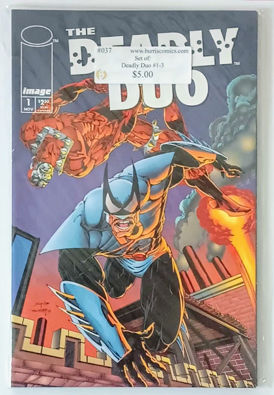 Comic Book Set: Deadly Duo #1-3, Image Comics