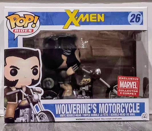 Marvel Funko Pop - Wolverine's Motorcycle (Collector Corps)