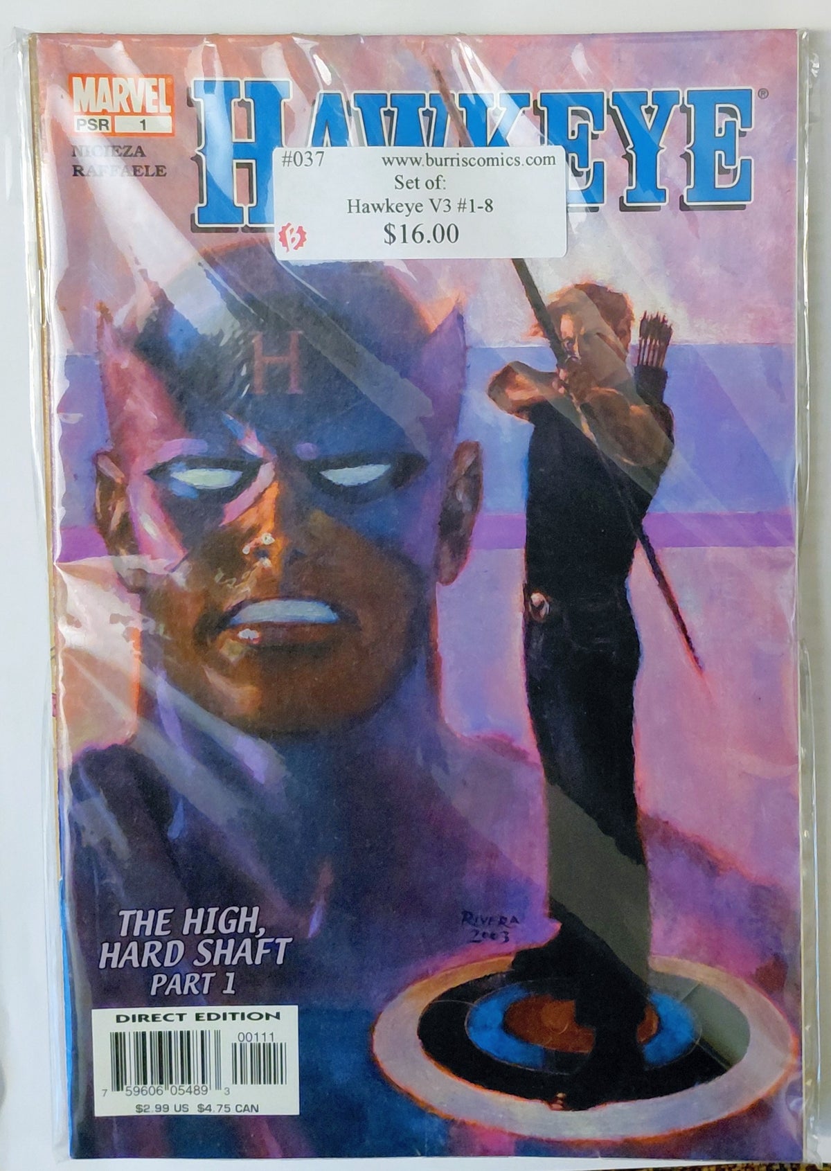 Comic Book Set: Hawkeye V3 #1-8, Marvel Comics