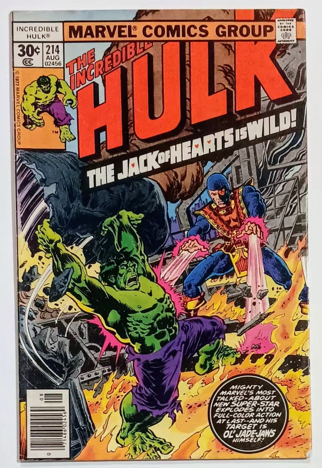 Marvel Comics: Incredible Hulk #214