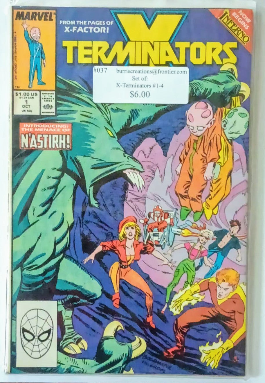 Comic Book Set: X-Terminators #1-4, Marvel Comics