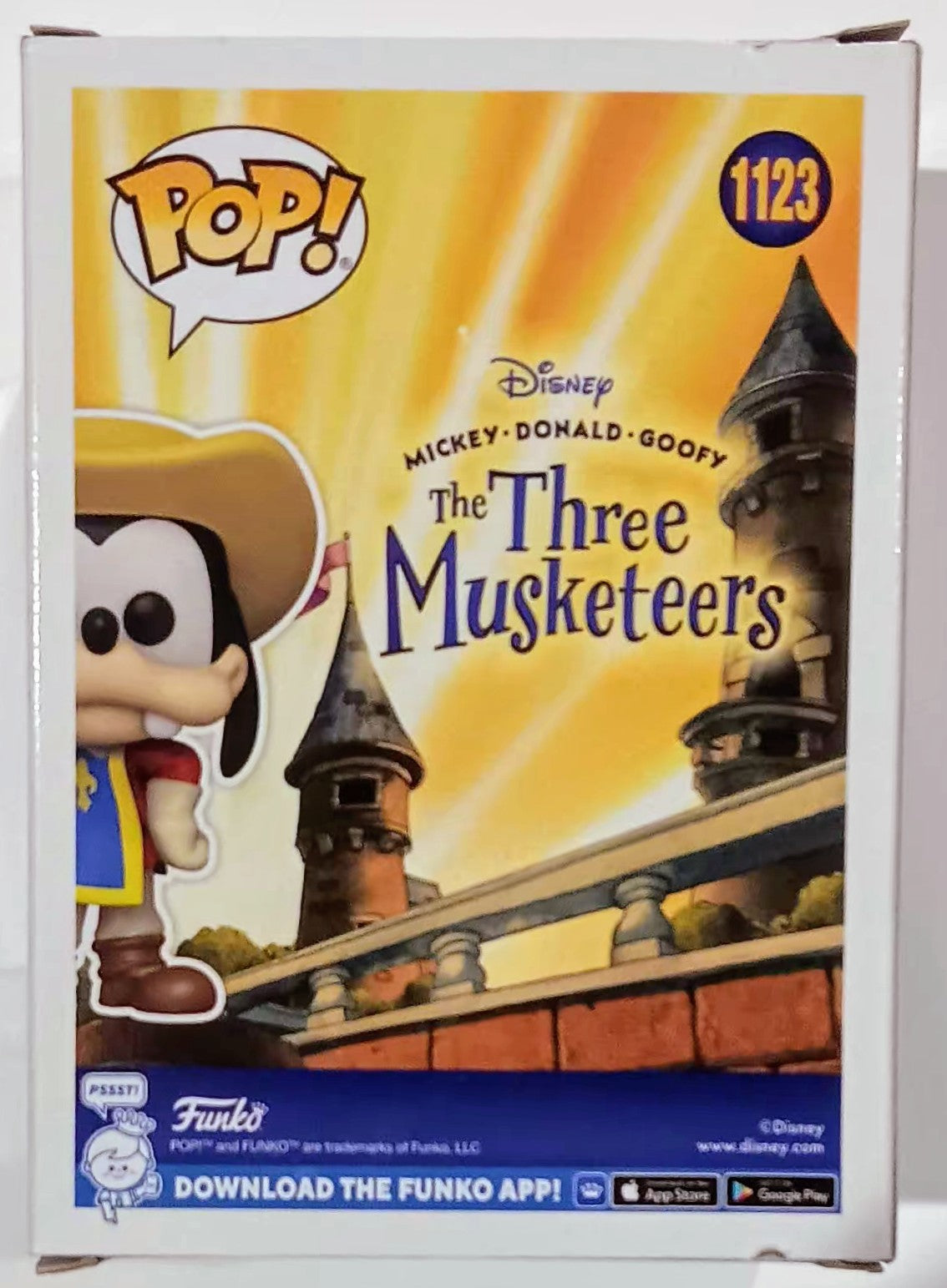 Disney Funko Pop - Goofy (Three Musketeers)