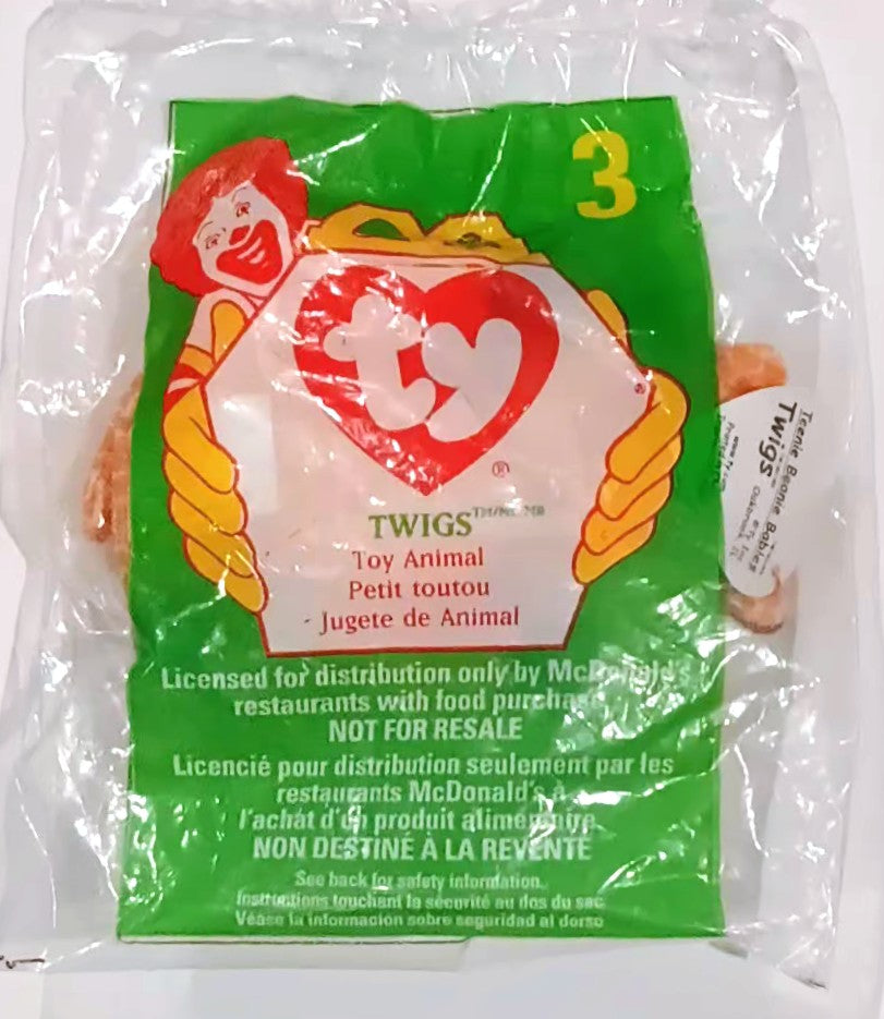 McDonald's Beanie Baby toy - Twigs (Bagged)