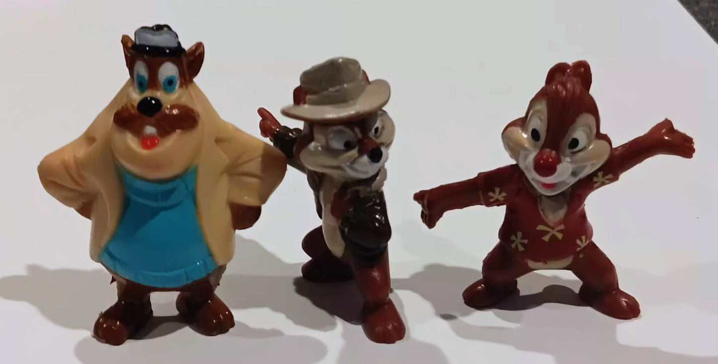 Disney PVC figure set - Chip N' Dale Rescue Rangers