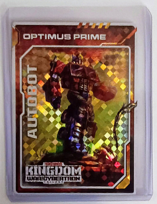 Transformers Hologram Sticker Card - Optimus Prime