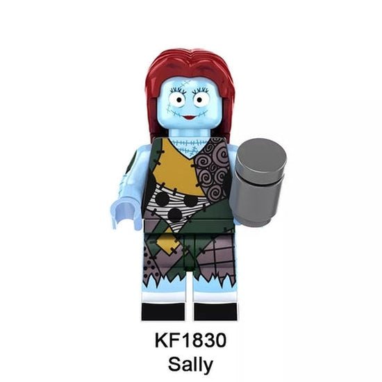Disney Lego Custom Minifigure - Sally (Nightmare Before Christmas) 2