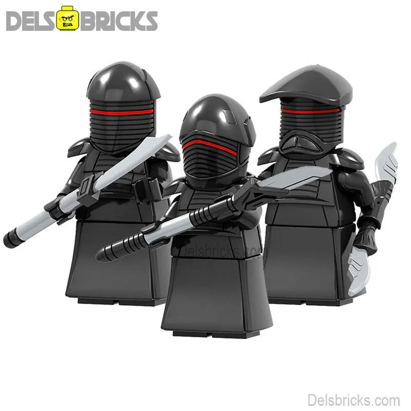 Star Wars Lego Custom Minifigure Set - Shadow Praetorian Guards Set of 3