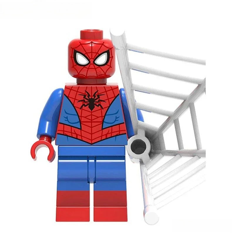 Marvel Lego Custom Minifigure - Spider-Man Classic Comic Book Version