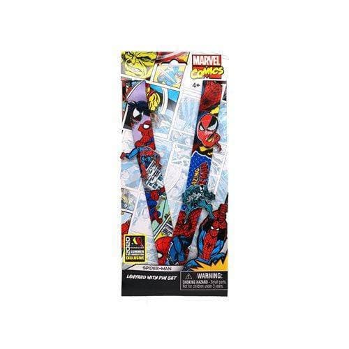Marvel Spider-Man Classic Lanyard and Pin Set - San Diego Comic-Con 2020 Exclusive