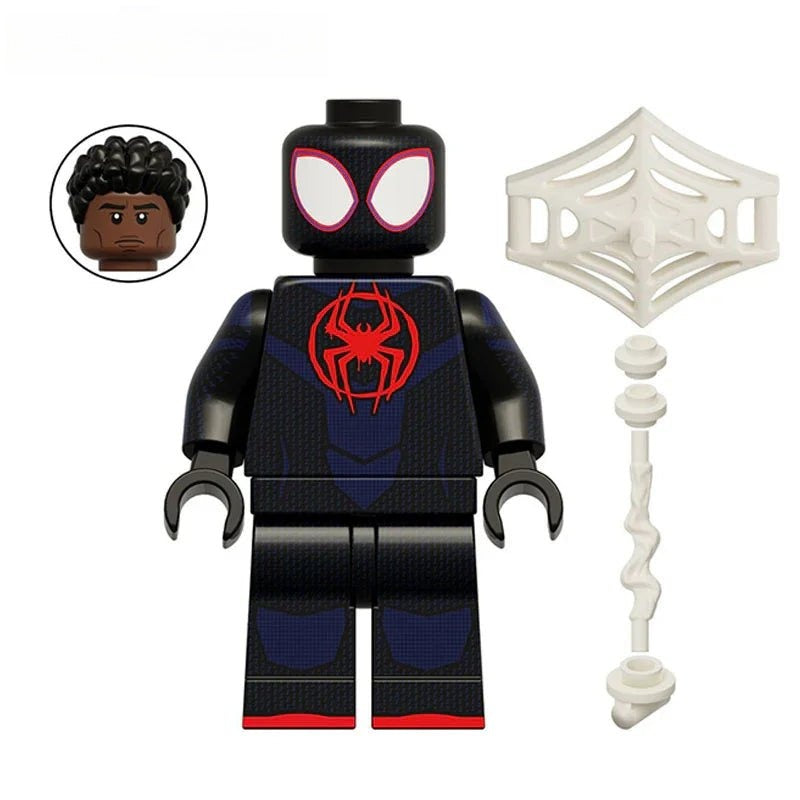 Marvel Lego Custom Minifigure - Spider-Man Miles Morales 2