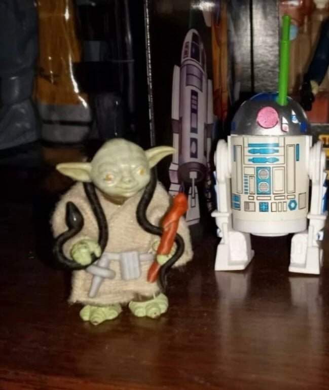 Star Wars Yoda Walking Cane & Belt Replacement 1980 Repro Part Vintage Kenner