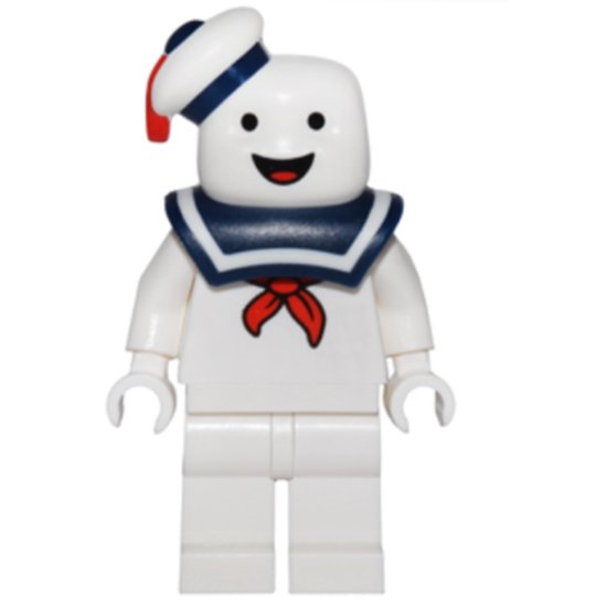 Ghostbusters Lego Custom Minifigure - Stay Puft Marshmallow Man