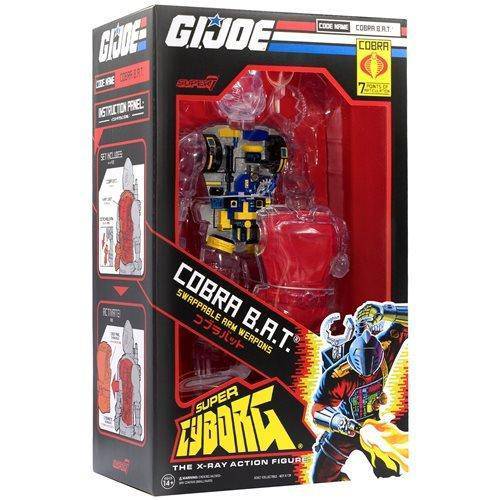 G.I. Joe Super7 Cobra B.A.T. Super Cyborg Vinyl Figure - Select Figure(s)